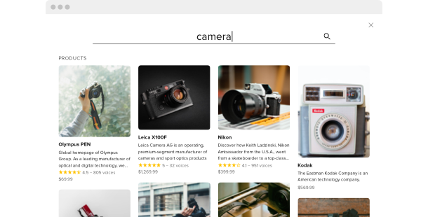 Приложение Wix Search