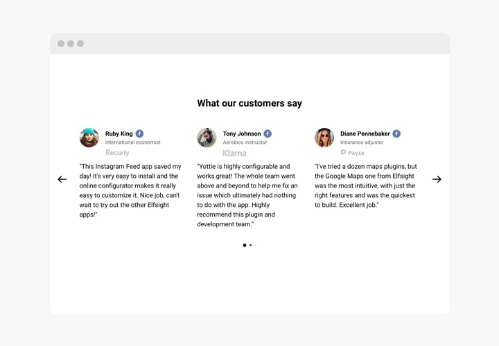 Squarespace Testimonials Slider